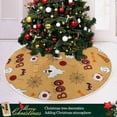 thumbnail image 6 of FMSHPON Halloween Apparition Xmas Christmas Tree Skirt Stand Mat for Holiday Party Decoration Indoor Outdoor 36 inches, 6 of 6