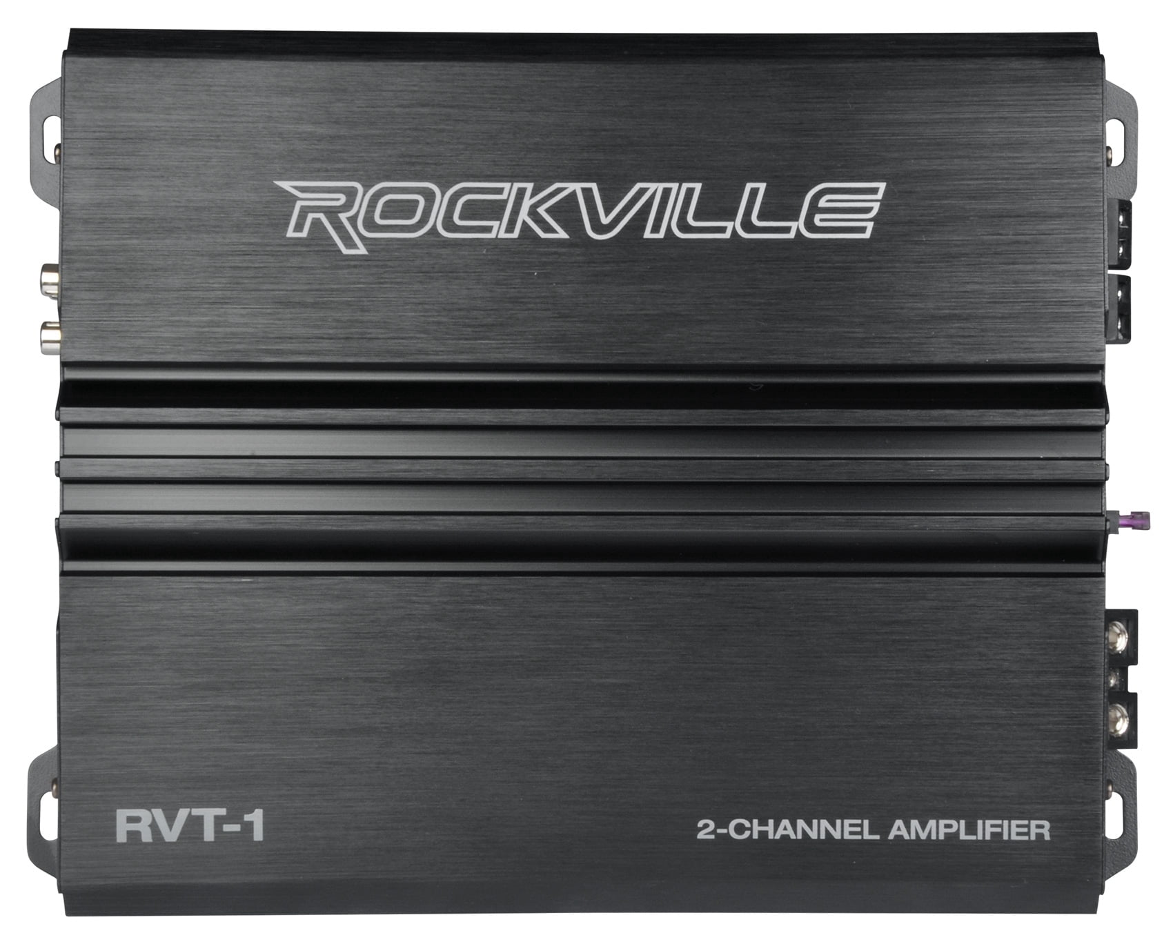 Rockville RVT-1 1000w Peak/250w RMS 2 Channel Car Amplifier+Amp Wire Kit