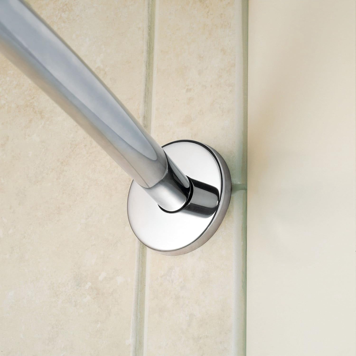 Moen 2-102-5PS 5-Foot Curved Shower Rod, Polished Stainless Steel