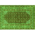 thumbnail image 1 of Ahgly Company Indoor Rectangle Persian Green Traditional Area Rugs, 2' x 4', 1 of 1