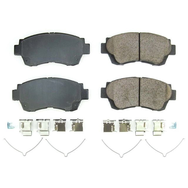 Power Stop Front Z17 Evolution Ceramic Brake Pads with Hardware 17-476B
