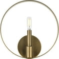 thumbnail image 6 of Progress Lighting Breckenridge 1-Light Wall Sconce, Aged Bronze, Candle Accent, Rustic Design, 6 of 14