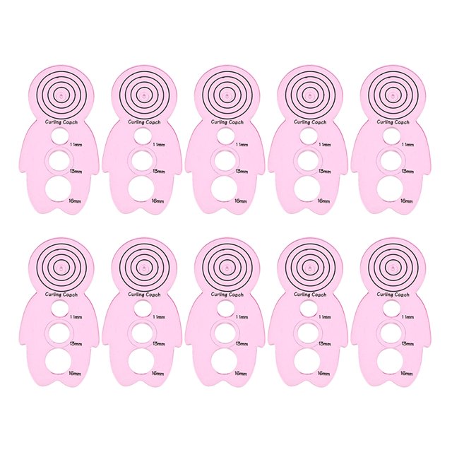 USHOBE 10Ud Sujetadores De Papel Rose Plástico Para Uso Doméstico Y Proyectos De Manualidades