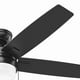 thumbnail image 4 of Ventilador de Techo Hunter Anisten Negro Mate con luz LED 52 pulgadas, 4 of 5