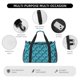 thumbnail image 4 of Fotbe Seahorse Bolsa de Viaje con Estampado, Bolsa de Fin de Semana para Mujer con Compartimento para Zapatos, Bolsa de Gimnasio con Bolsillo Húmedo, 4 of 7