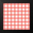 thumbnail image 2 of Prime, Marcus 15x15 Black Modern Framed Museum Art Print Titled - Gingham Pattern 2, 2 of 5