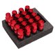 thumbnail image 3 of 20 piezas M14x1.5 pernos de rueda de asiento cónico tuercas perno cónico accesorios universales para coche rojo, 3 of 14