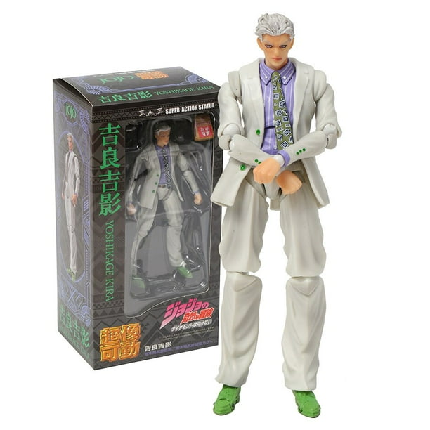 JoJo's Bizarre Adventure Diamond es irrompible Kira Yoshikage Killer Queen figura de acción de 6 pulgadas juguetes de modelos coleccionables