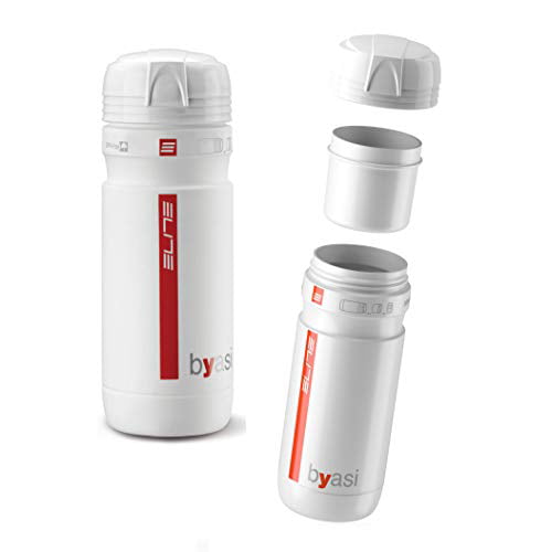 Elite Byasi storage bottle white white/red