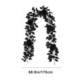 thumbnail image 3 of Halloween Artificial Rose Leaves Garland Decoration Thanksgiving Pumpkin Artificial Maple Leaves Vines Hanging Ornaments Indoor Home Wall Wedding Room Decor 5.74ft, 3 of 6