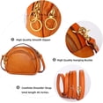 thumbnail image 4 of PIKADINGNIS Crossbody Bag for Women Retro Shoulder Purse Genuine Leather Satchel Handbag for Work, 4 of 6