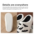 thumbnail image 3 of Pantuflas Mullidas para El Felpa Murciélago/pirata Halloween Suaves Hombres Y Mujeres, 3 of 9