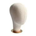 thumbnail image 3 of HILABEE Hat Rack Mannequin Head Model Multipurpose Cap Stand Metal Base for Salons Homes Gold Bottom, 3 of 9