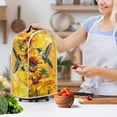 thumbnail image 3 of HELLHERO Hummingbird Sunflower Blender Cover 1Set Polyester 15.94"H x 9.45"L x 7.28"W for Kitchen Use Thickened, 3 of 6