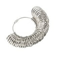 thumbnail image 5 of Uxcell Finger Ring Sizer Gauge Set Circle Models EU 41-76 Zinc Alloy, 5 of 5