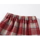 thumbnail image 5 of Falda a cuadros de lana roja para niña, estilo occidental, de otoño e invierno, de cintura alta, para niña, 5 of 6