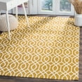 thumbnail image 2 of SAFAVIEH Cedar Brook Dubhan Geometric Cotton Area Rug, Citron/Ivory, 9' x 12', 2 of 6