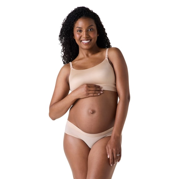 Ingrid & Isabel For Every Belly Women's Maternity Underbelly Brief Panties, 3-Pack, Sizes S-4XL