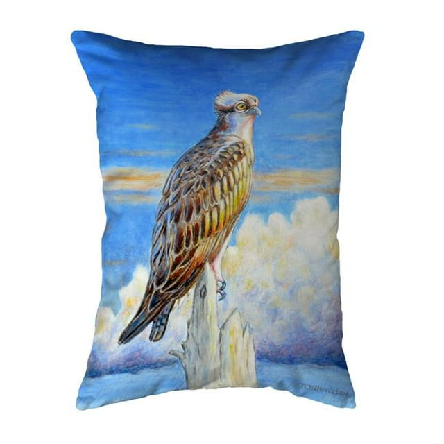 Betsy Drake NC1109 16 x 20 Po Osprey Tempête Pas d'Oreiller de Cordon