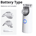 thumbnail image 3 of JUNWELL Steam Inhaler kit Humidifier  handheld humidifier  three accessories  three modes  suitable for home and office use, 3 of 8