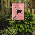 thumbnail image 2 of Carolines Treasures BB7918GF Lama Q Ara Rose Check Drapeau de Jardin, 2 of 3