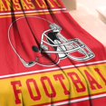 thumbnail image 5 of Football Blanket for Men Women Football Lovers Gifts Soft Flannel Warm Throw Blanket Football Style Travel Blanket for Men Football Fans Blankets for Sofa Bed Bedroom Living Room 30x40 Inch, 5 of 14