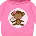 thumbnail image 3 of Inktastic Monkey Girl Toddler Hoodie, 3 of 4