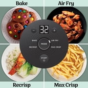 Ninja Crispi Glass Air Fryer 4-Qt, 4-in-1, Air Fry Bake Recrisp, Portable, Dishwasher Safe, FN101SG Sage