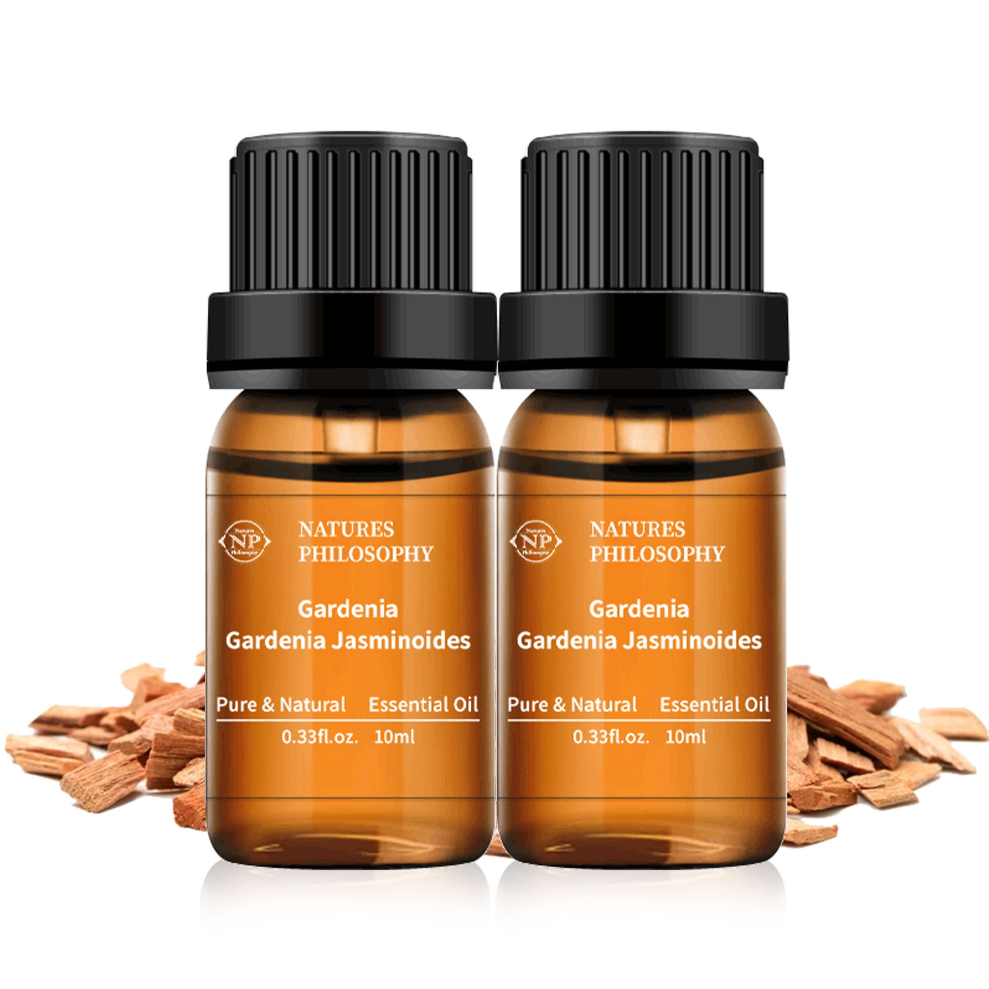 Sandalwood Essential Oil,100% Natural Fragrance and Pure, Undiluted, For Diffusers, Athletes Care, Hair  and Skin Care, DIY Candle and Soap, 10+10ml