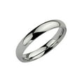 thumbnail image 2 of Gem & Harmony Mens Chisel 4mm Stainless Steel Comfort Fit Wedding Band Ring for Men, 2 of 7