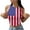 Red, variant on American Flag Halter Tank Tops for Women 4th of July Patriotic Tank Shirts Stars Stripes Graphic Tees Summer Tees Vest Sleeveless Crop Tops
