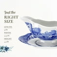 thumbnail image 7 of Spode Blue Italian Sauce Boat and Stand, 9 oz - Blue White, 7 of 7