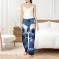 thumbnail image 2 of Haiem Cute Fish Flower Couple Women's Pajama Pants Ultra Lightweight Pjs Bottoms Sleepwear Bottom Pants With Pocket Drawstring-X-Large, 2 of 7