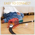 thumbnail image 3 of HONMEET 10Pack Wood Train Track Connectors Khaki Children Train Track Adaptors Model For Diy And Imagination Play, 3 of 5