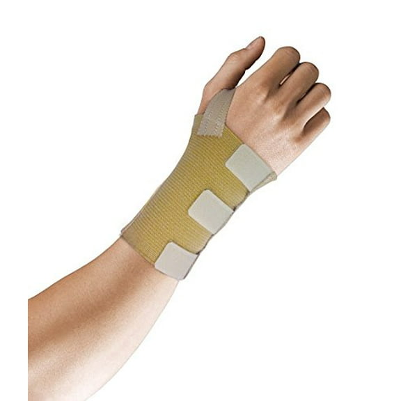 Uriel Meditex Adjustable Wrist Support Brace for Carpal Tunnel Syndrome, Tendinitis and Wrist Sprains, Right or Left (S)