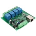 thumbnail image 4 of Network Relay Electrical Accessory 12V Network Relay 4-Channel Low Level Trigger Electrical Accessory Automatical Data Memory ANGGREK Network Relay, 4 of 8
