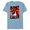 Ocean Blue, variant on Disney and Pixar’s Finding Nemo Bruce the Shark Bone Chillin - Short Sleeve Blended T-Shirt for Adults - Customized-Dark Heather