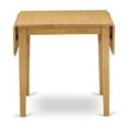 thumbnail image 5 of East West Furniture Norden Rectangular Wood Dining Table in Oak, 5 of 6