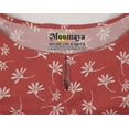 thumbnail image 7 of Moomaya Short Beach Kaftan Dress For Womens Print U-Neck Turkish Bikini Cover Up Dress, 7 of 7