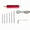 Red, variant on ZPAQI DIY Drilling Electric Tool Mini-Electric Drill for Crafts Resin Jewelry Wood