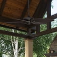 thumbnail image 3 of 52" Honeywell Palm Island White, Tropical Ceiling Fan with Palm Blades, 3 of 7