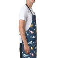 thumbnail image 3 of Lsque Modern Modern Excavator Waterproof Apron Chef Aprons for Men Heavy Duty Chemical Work Apron Extra Long Grilling Aprons with Adjustable Bib Apron, 3 of 9