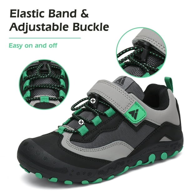 Mishansha Kids Hiking Shoes Boys Girls Sneakers Tennis Shoes Toddler