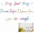 thumbnail image 1 of 3 pegatinas para espejo retrovisor de coche, 3 estilos, autoadhesivas, con frases inspiradoras y positivas para ventanas y puertas., 1 of 5