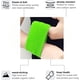 thumbnail image 4 of 6 Muñequeras deportivas Muñequera absorbente de fútbol Banda para el sudor Baloncesto Deporte Correr (Negro, Verde, Blanco) Rojo Verde, 4 of 4