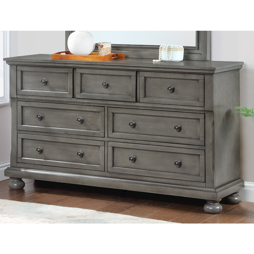 Glory Furniture Meade Dresser in Gray Color