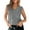 Gray, variant on Women V Neck Sweater Vest Sleeveless Knit Solid Casual Ribbed Preppy Pullover Tops