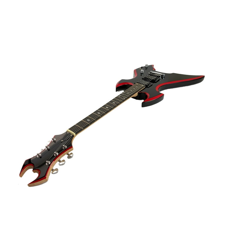 Full Size Right Handed Heavy Metal Style Electric 6 String Guitar