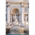 thumbnail image 2 of DeNardo, Laura 17x24 White Modern Wood Framed Museum Art Print Titled - Trevi Fountain in Afternoon Light I, 2 of 4
