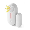 thumbnail image 1 of Tuya Door Window Sensor Door Opening Detector Sound Alarm Timed Arm Disarm Smart Home Security Protection APP ,Consistent Performance, 1 of 7